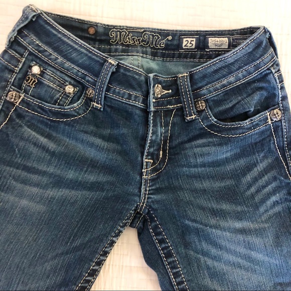 Miss Me Boot Cut Jeans 25 - Picture 4 of 8